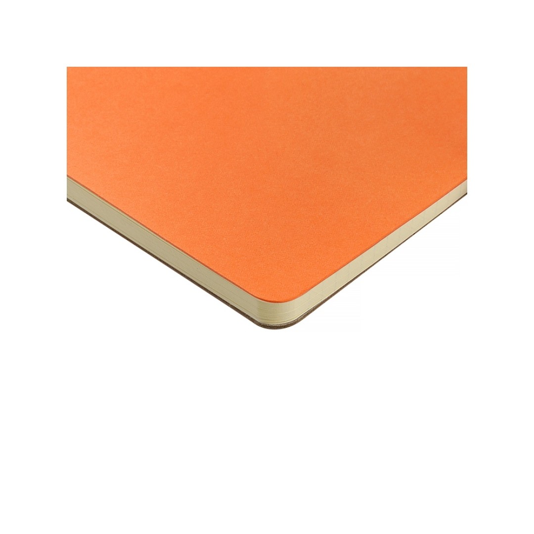 Бизнес тетрадь на гребне А5 "Pragmatic", 60 листов в клетку, оранжевый