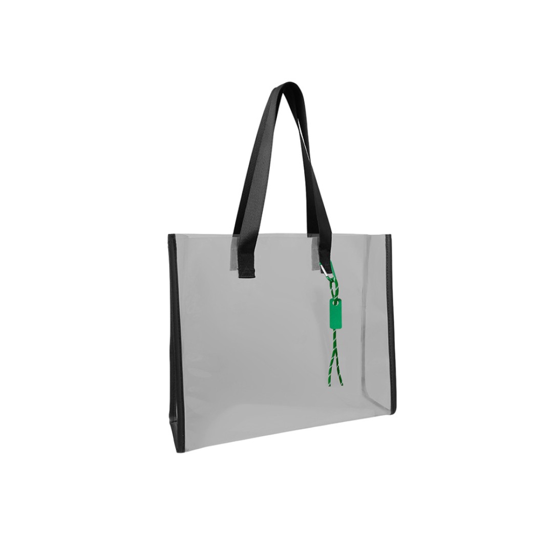 Брелок-веревочка на карабине, зеленый