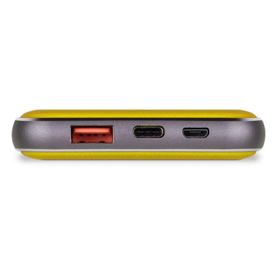 Внешний аккумулятор Rombica NEO Electron Yellow, 10000 мАч, желтый (Р)