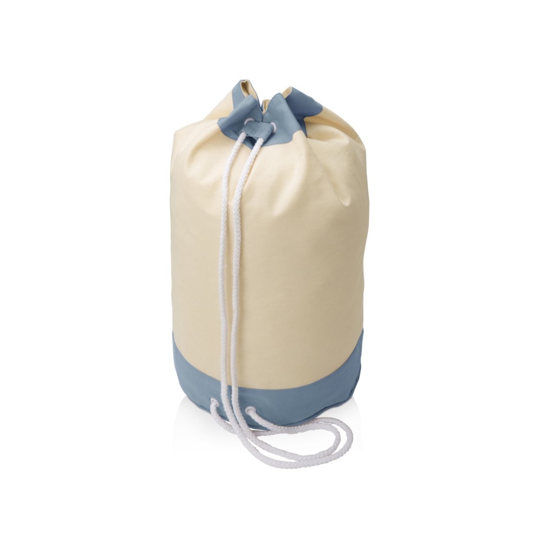 Рюкзак-мешок «Indiana» хлопковый, 180гр, натуральный/светло-серый