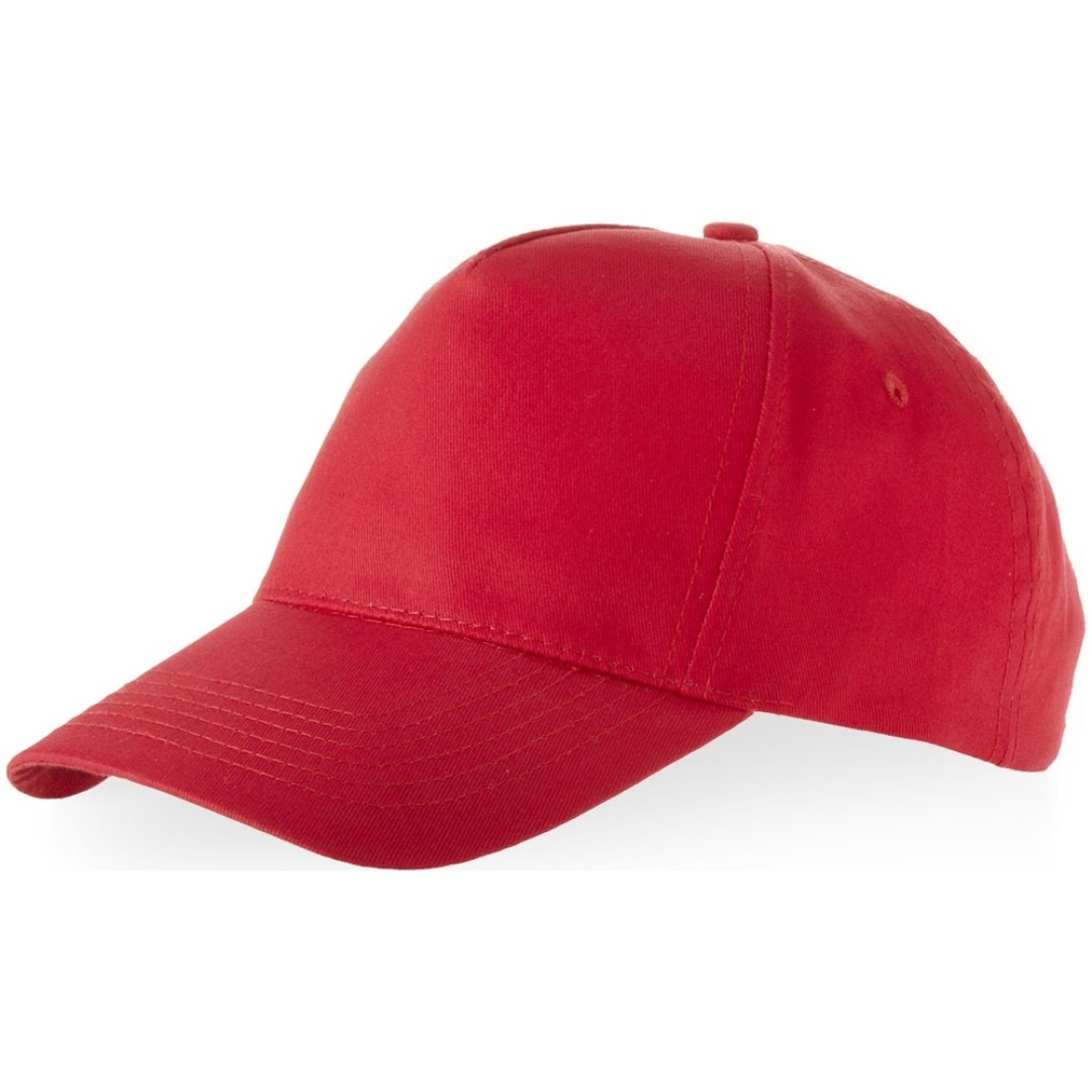 Бейсболка "Memphis" 5-ти панельная 165 гр, красный