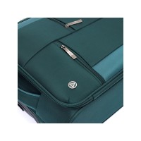 Чемодан TORBER Seyd, тёмно-зелёный, нейлон 600D, 48 х 22 х 78 см, 85 л