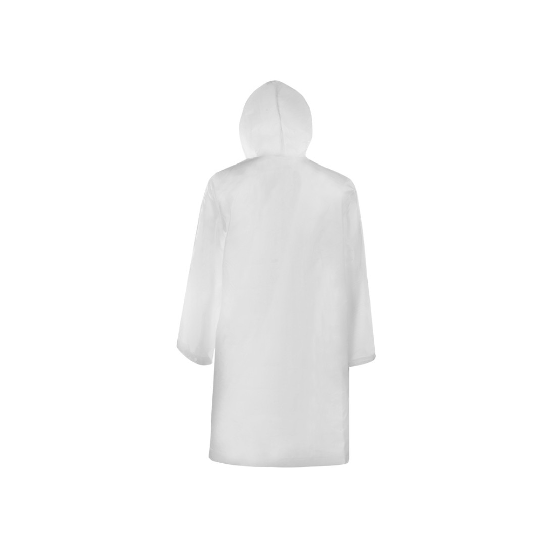 Дождевик «Hawaii light» c чехлом унисекс, белый