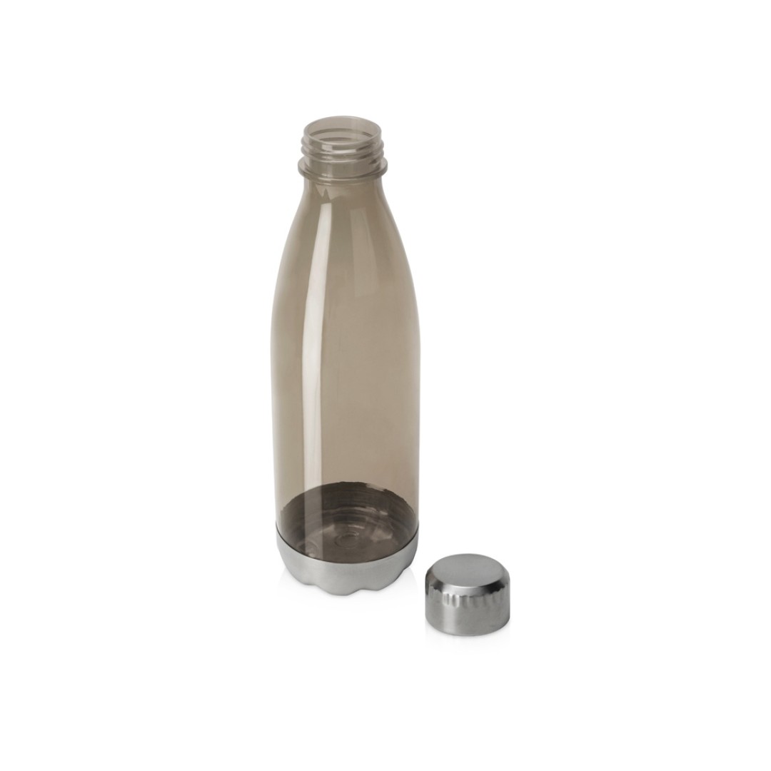 Бутылка для воды "Cogy", 700мл, тритан, сталь, черный