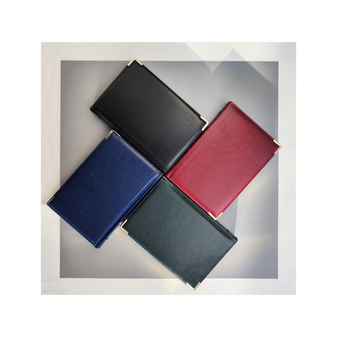 Ежедневник А5 полудатированный «Boss», синий