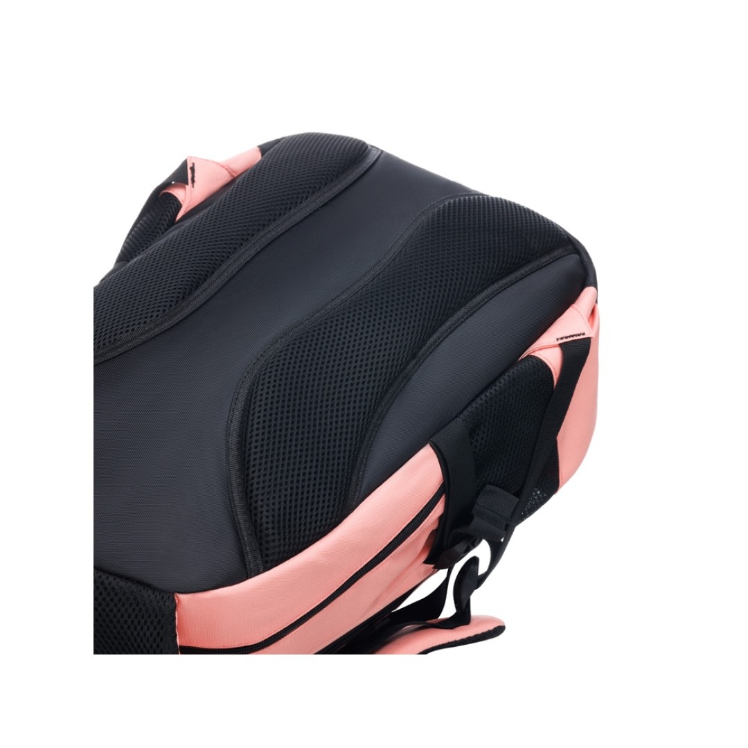 Рюкзак TORBER CLASS X, персиковый, 46 х 32 х 13 см + Мешок для сменной обуви в подарок!