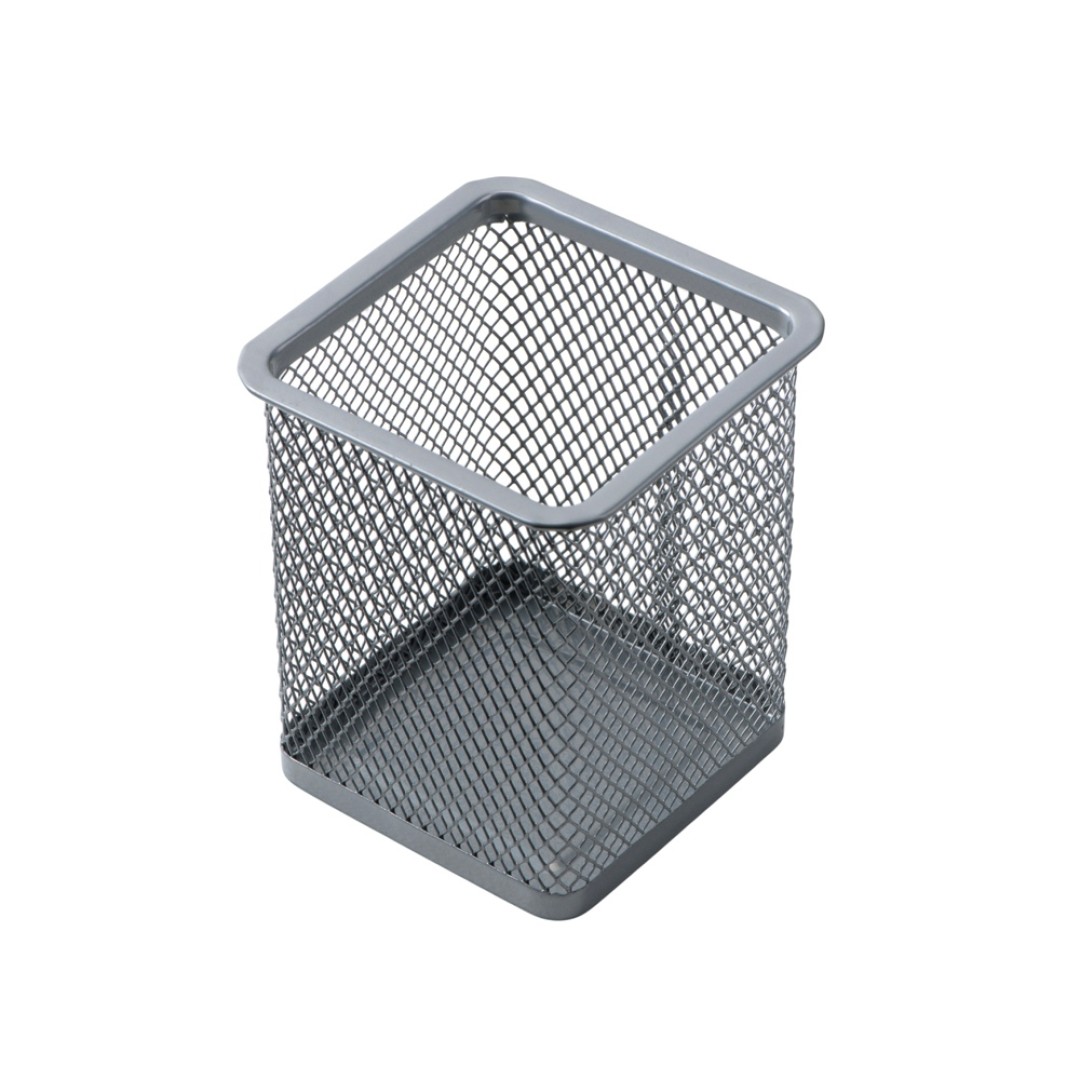 Подставка для ручек и телефона "Fika", натуральный/серый