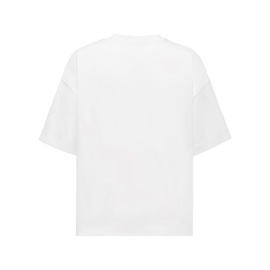 Футболка оверсайз «Beta.01» унисекс, молочный