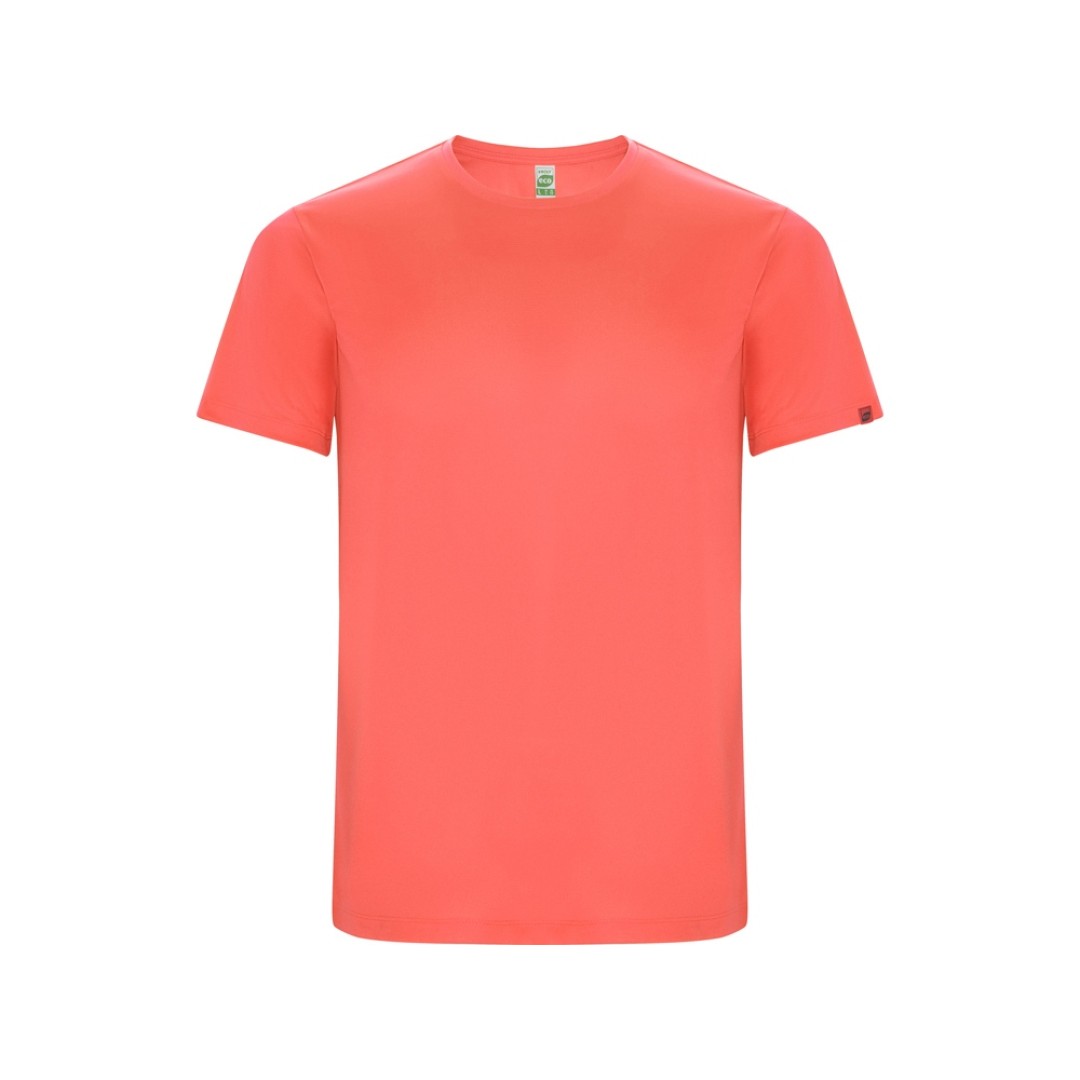 Футболка "Imola" мужская, неоновый коралловый