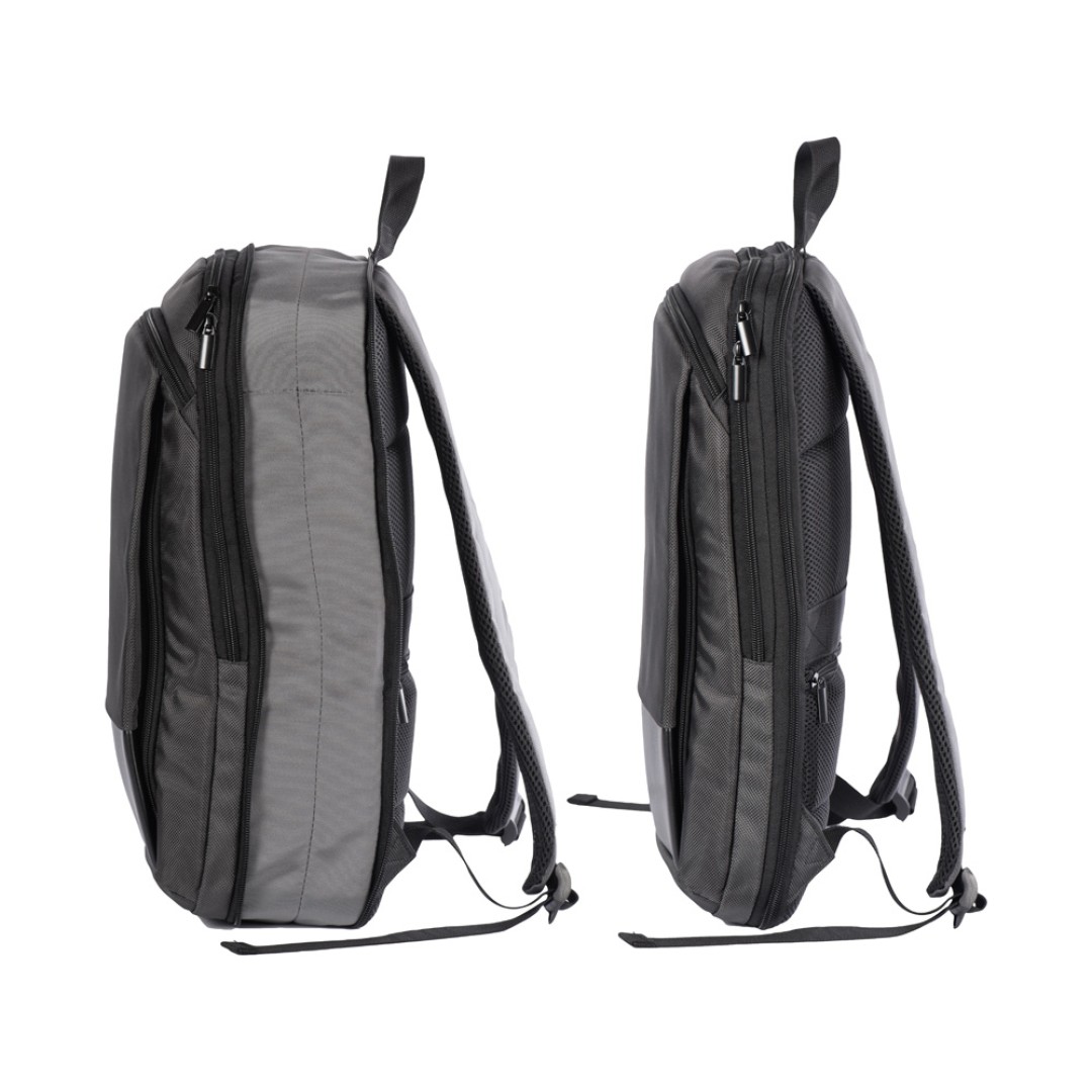 Расширяющийся рюкзак Slimbag для ноутбука 15,6", серый