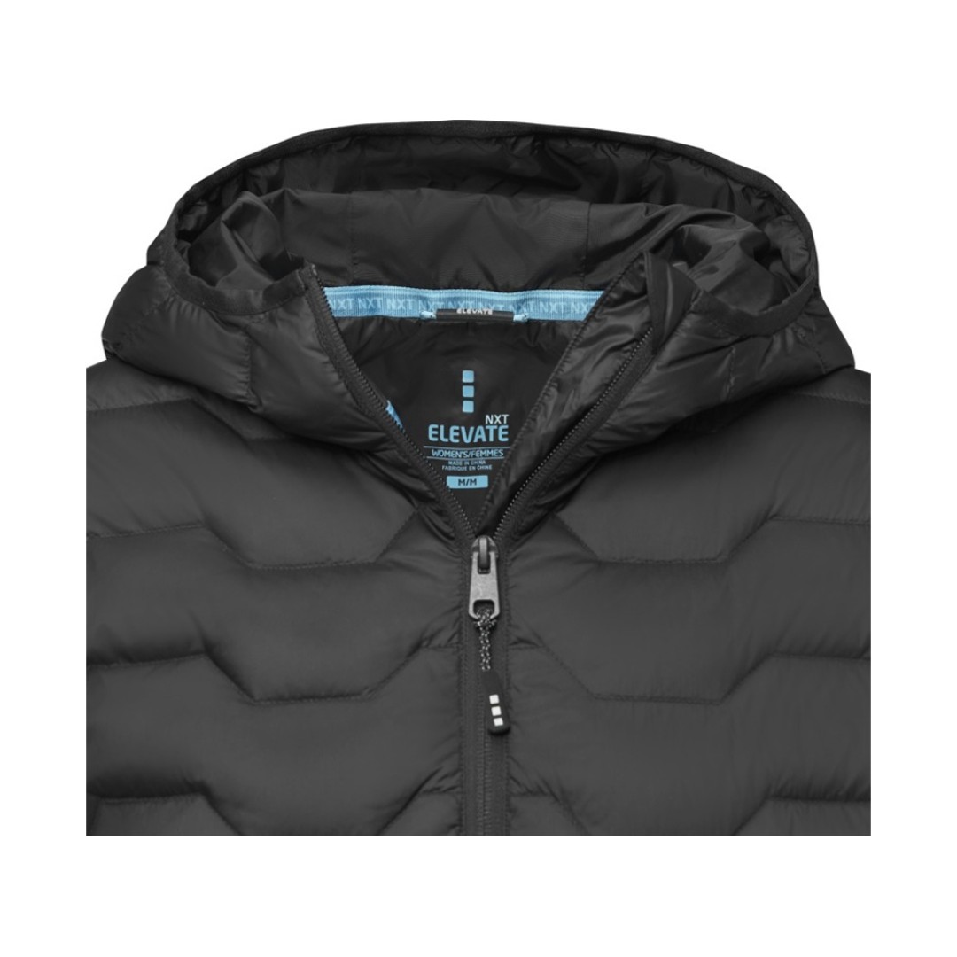 Женская утепленная куртка Petalite из материалов, переработанных по стандарту GRS - сплошной черный