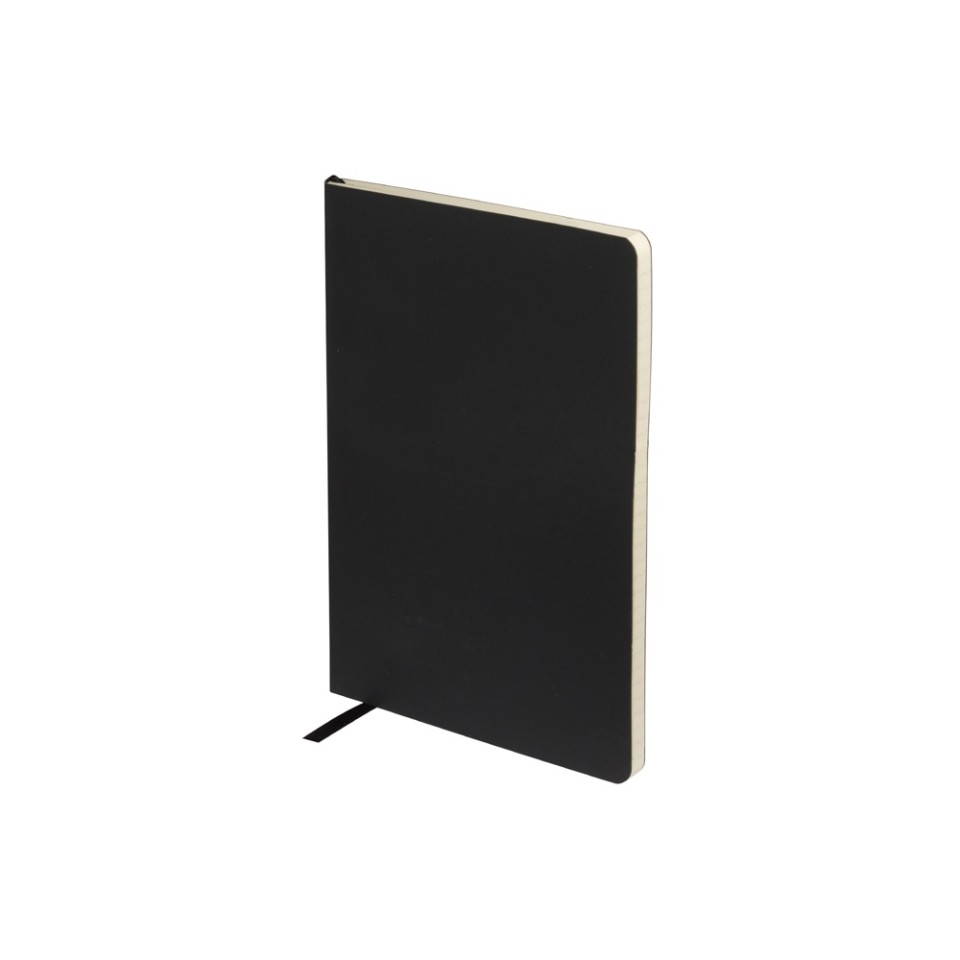 Блокнот А5 "Megapolis Flex Velvet", черный