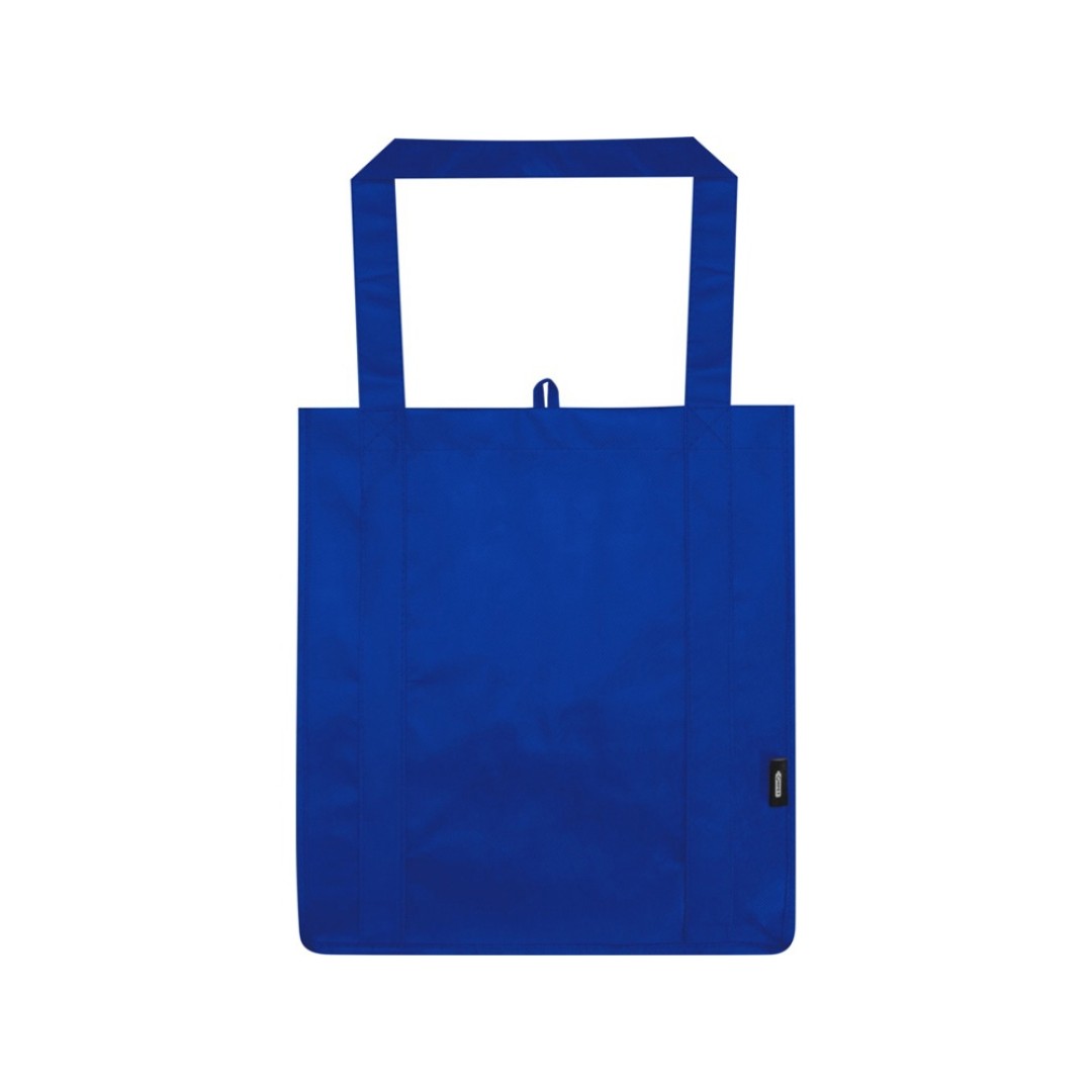 Liberty эко-сумка с прочным днищем объемом 6 л из нетканого материала, переработанного по стандарту GRS, королевский синий
