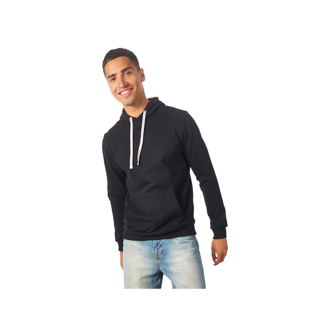 Толстовка унисекс "Stream" с капюшоном, черный