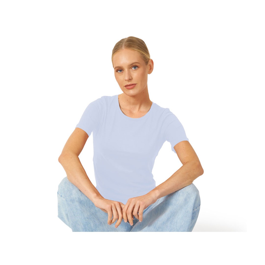 Футболка "Heavy Super Club 2.0" женская, небесно-голубой