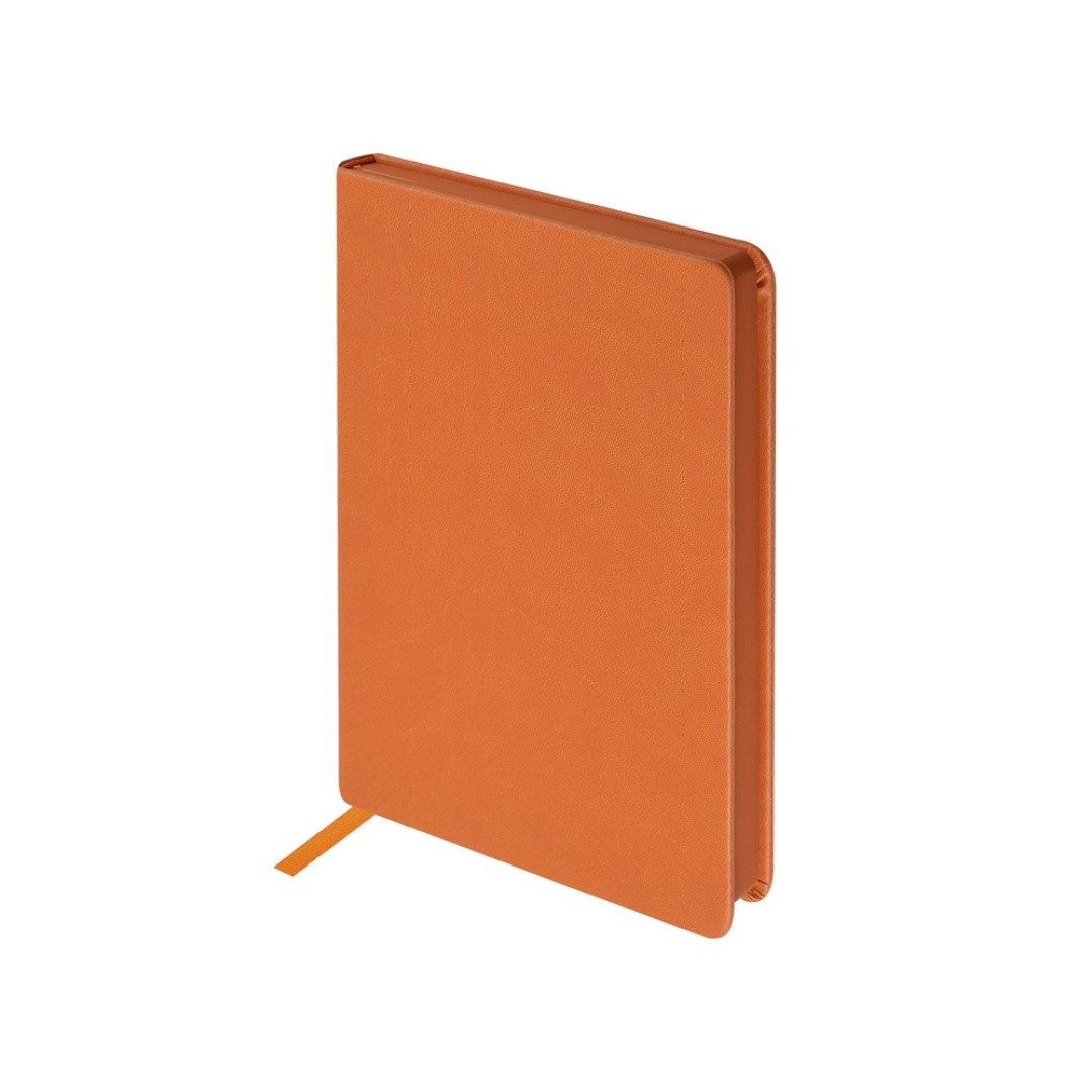 Ежедневник А5 "Megapolis Color" soft-touch, оранжевый