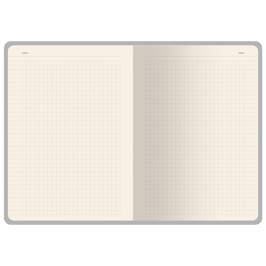 Бизнес-тетрадь А5 "Pragmatic Contrast", 40 листов в клетку, бордовый с темно-серым срезом