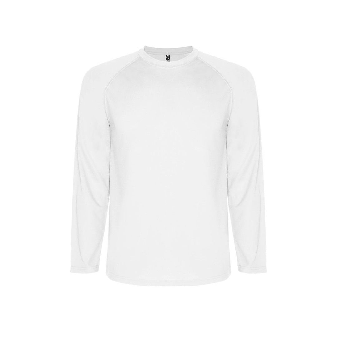 Футболка "Montecarlo " мужская с длинным рукавом, белый