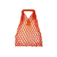 Авоська Dream М "old style" 15 литров с кожаными ручками, оранжевый (5)