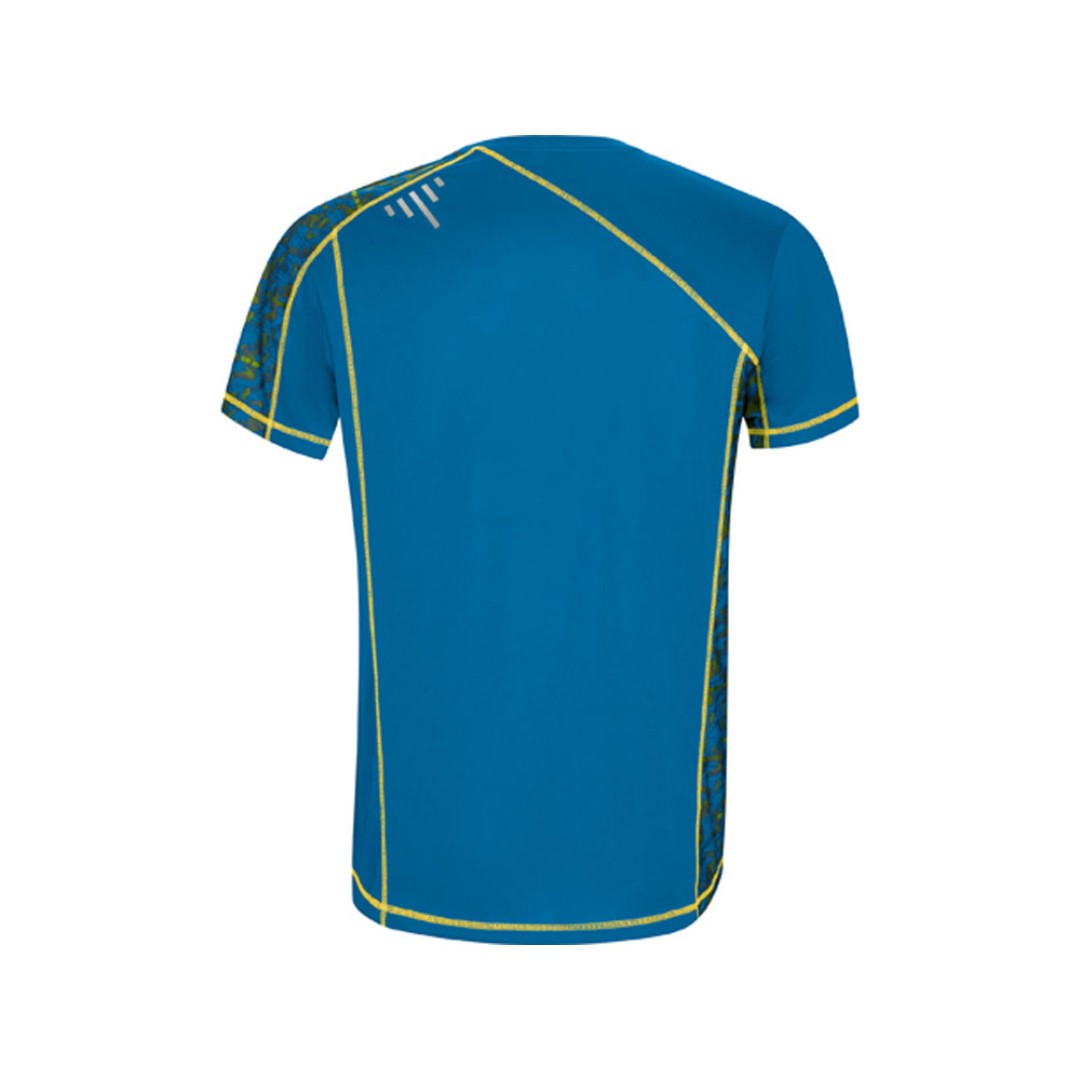 Спортивная футболка "Sochi" мужская, принтованый королевский синий