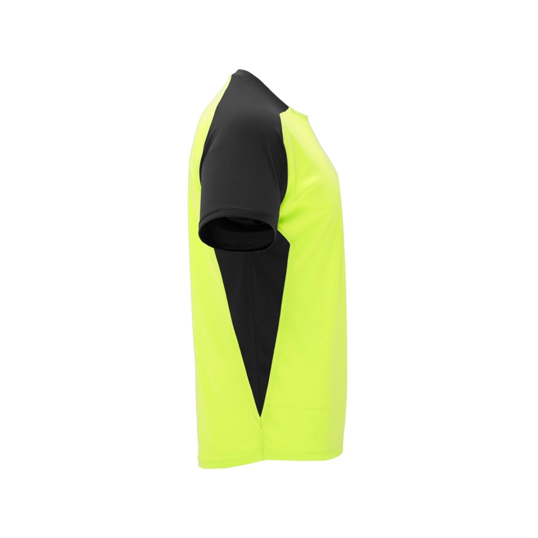 Футболка "Bugatti" мужская, неоновый желтый/черный