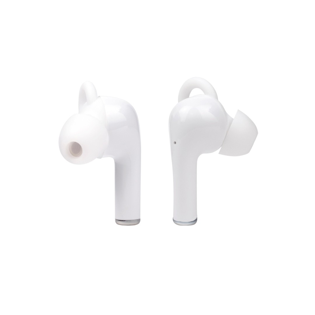 Наушники беспроводные TWS «Clarity» с шумоподавлением ENC, белый