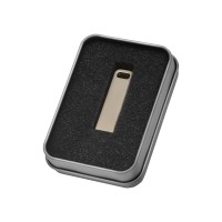 Коробка для флеш-карт с мини чипом «Этан», серебристый