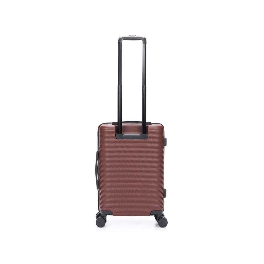 Чемодан TORBER Onego, бордовый, ABS-пластик, 59,5 х 39,5 х 24 см, 46 л