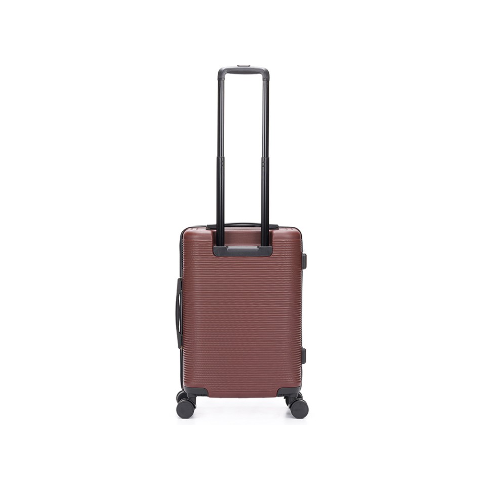 Чемодан TORBER Onego, бордовый, ABS-пластик, 59,5 х 39,5 х 24 см, 46 л