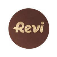 ПАТЧ КРУГ nubuk (коричневый ) 6,0 х 6,0 см