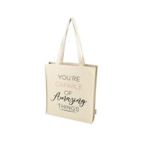 Florida эко-сумка с ластовицей плотностью 270 г/м2 - Натуральный