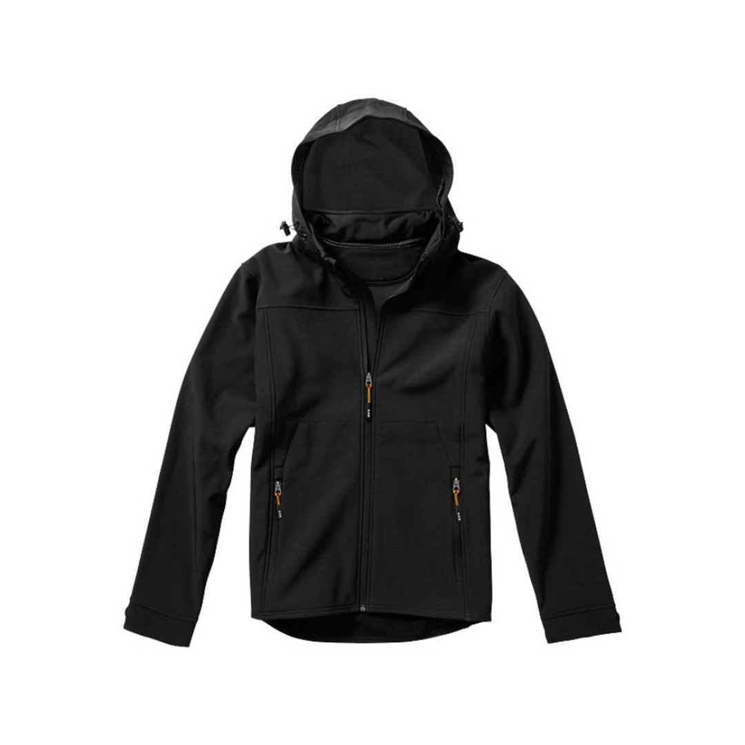 Куртка софтшел "Langley" мужская, черный