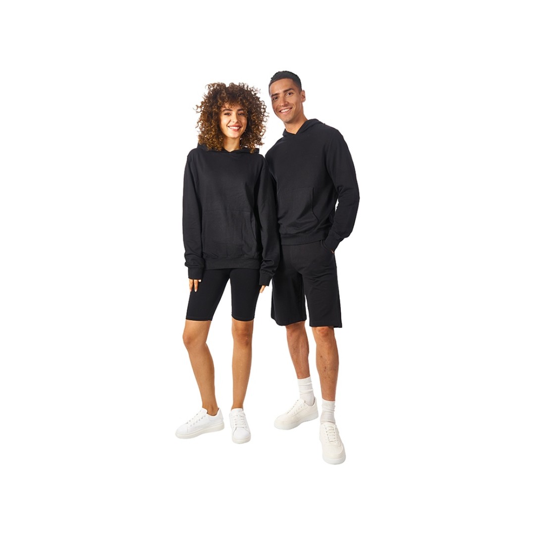 Худи «Warsaw», футер 220гр, черный