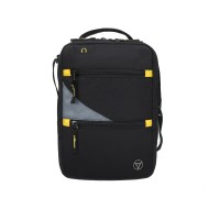 Сумка-планшет TORBER, черный/серый, полиэстер M2, 22 x 9 x 29 см