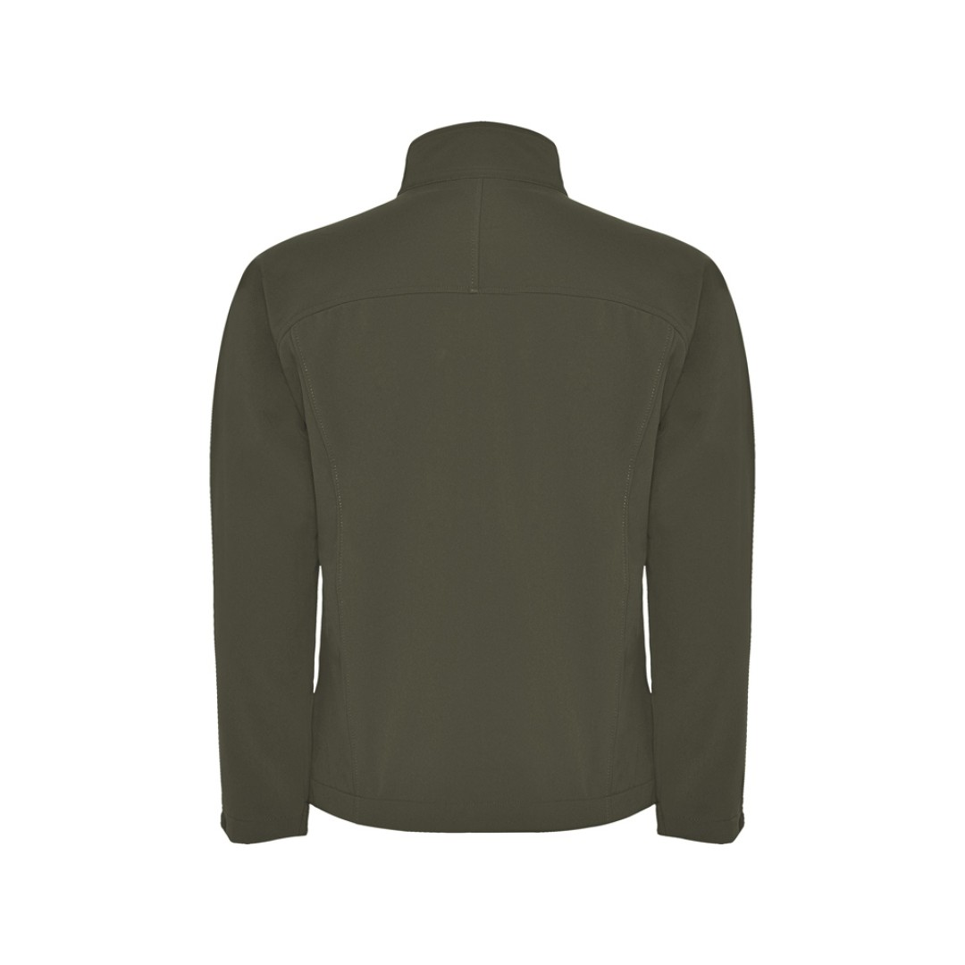 Куртка софтшелл "Rudolph" мужская, темный армейский зеленый