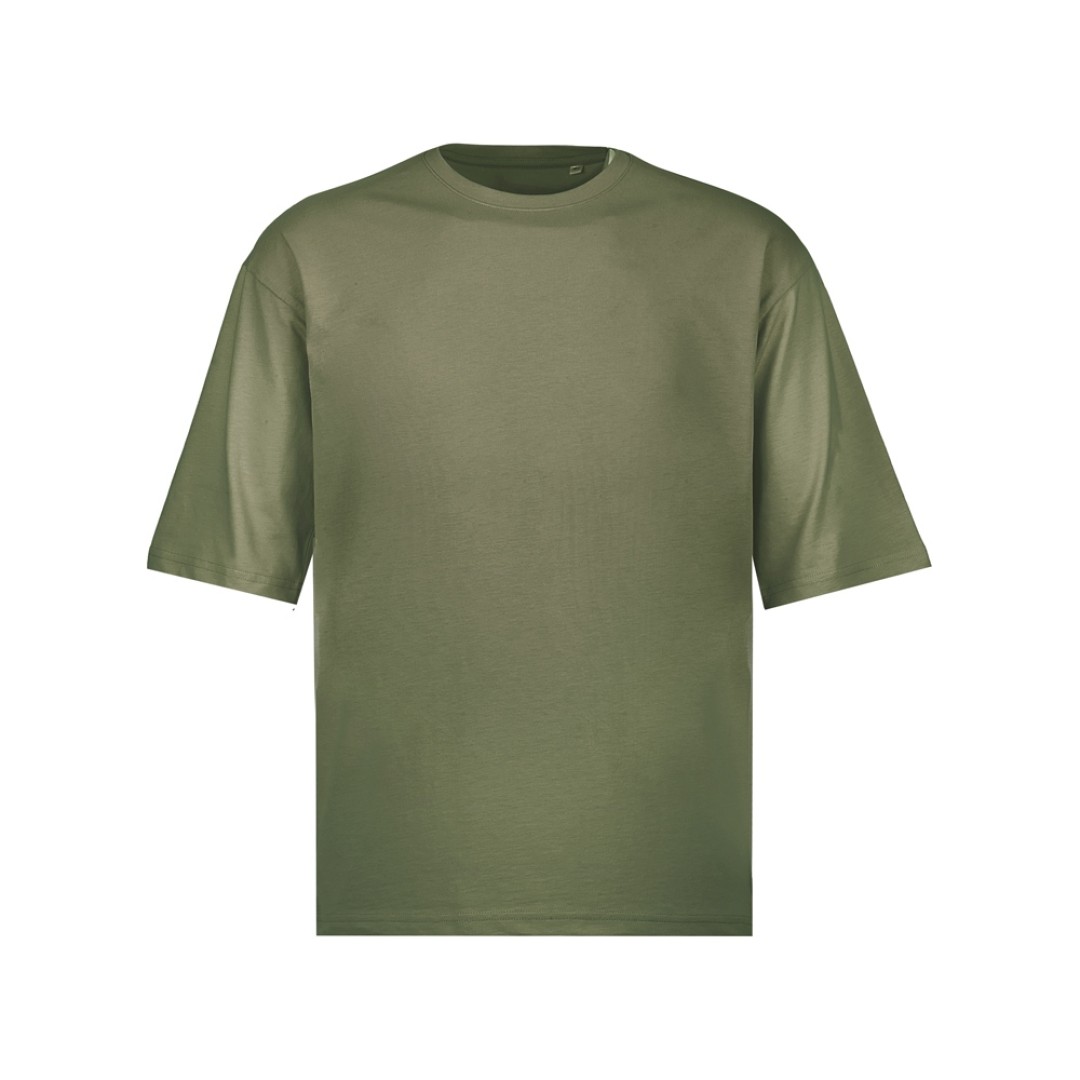 Футболка Berlin к/р оверсайз, 100% хлопок, 180гр, хаки