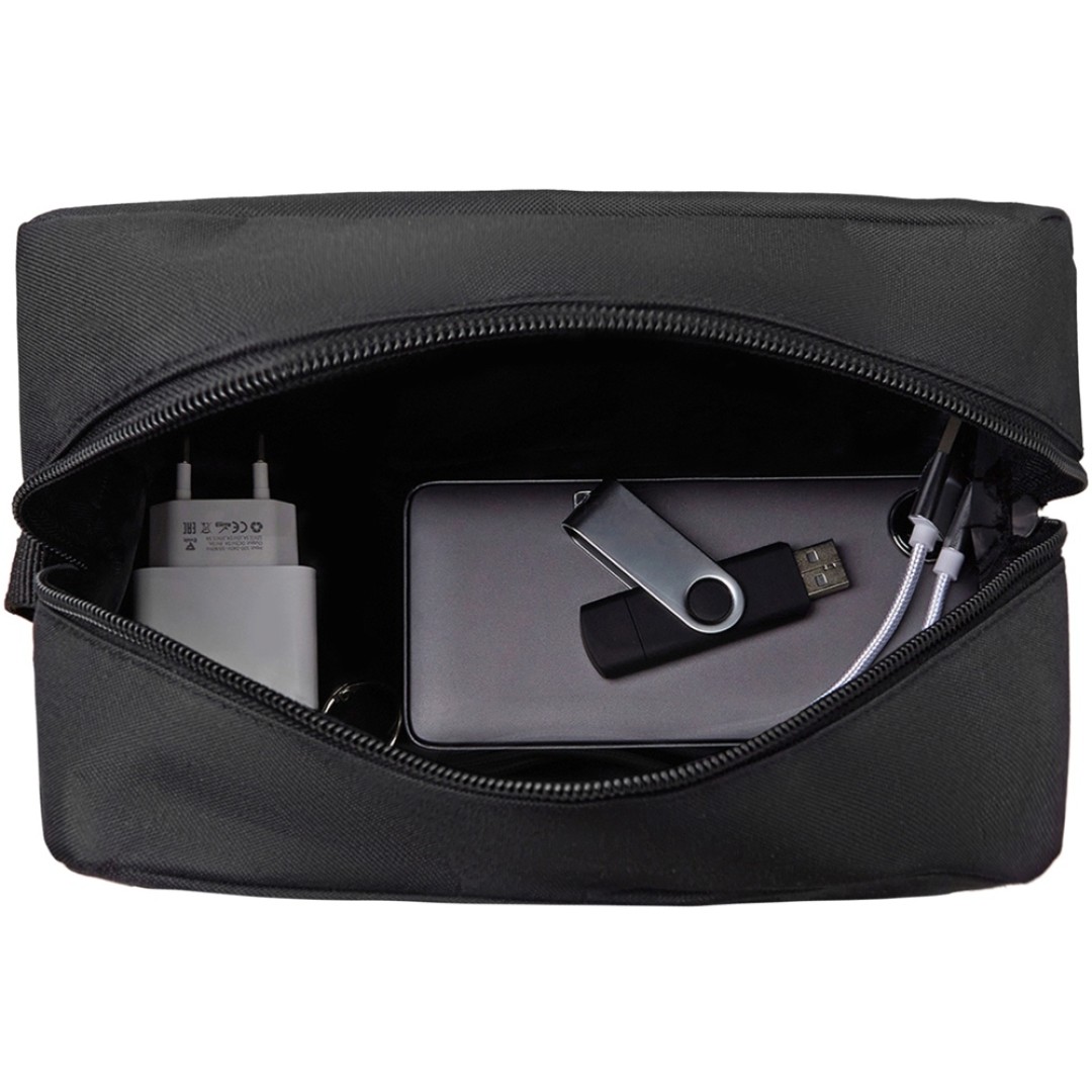 Органайзер для электроники и проводов "Carriage", черный