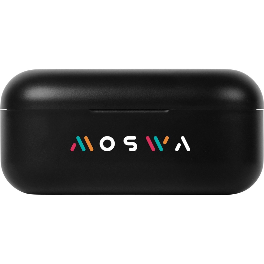 Беспроводные наушники TWS в кейсе Volts. Evolt, черный, пластик