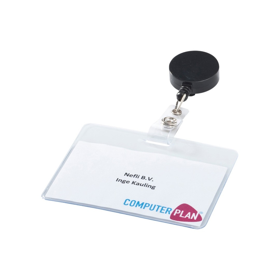 Держатель для бейджа или карты доступа "Lech", черный