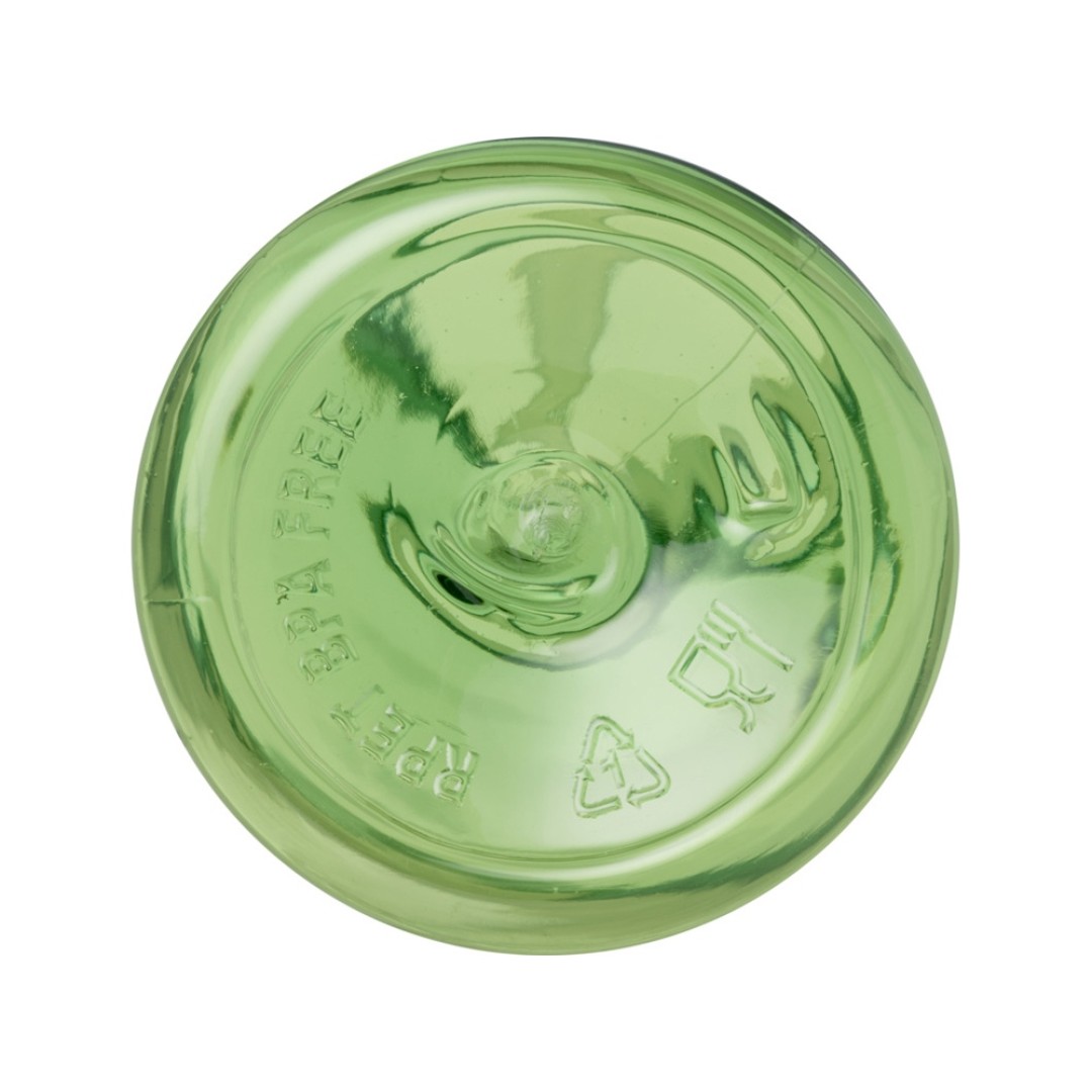 Bodhi бутылка для воды из вторичного ПЭТ объемом 500 мл - лайм прозрачный