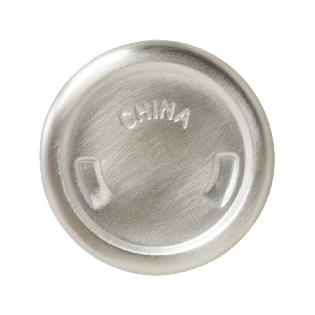 Бутылка для воды Guzzle из нержавеющей стали, сертифицированной по стандарту RCS, 820 мл - Серебристый