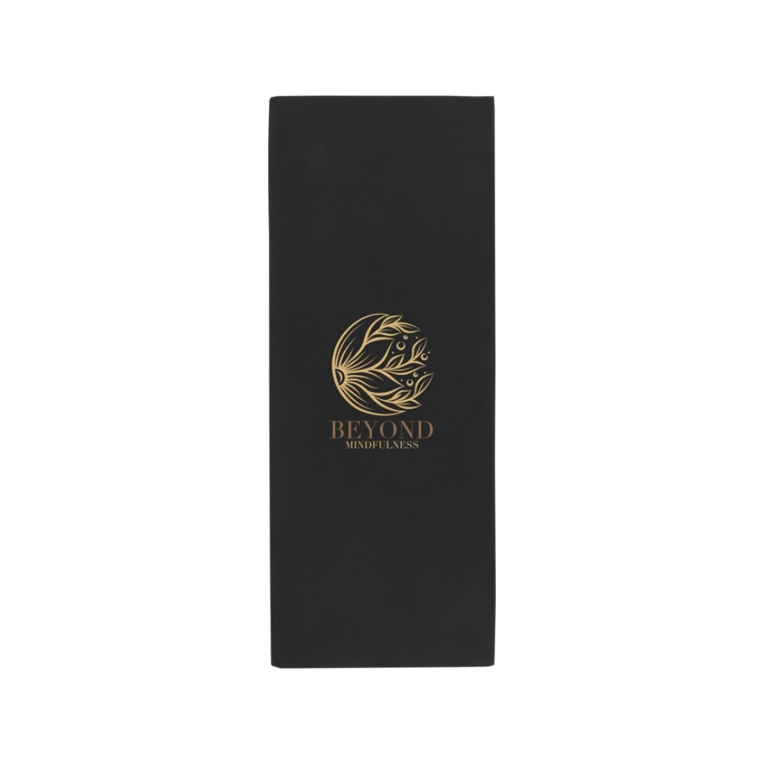 Althea спортивное полотенце 30х80 см - сплошной черный