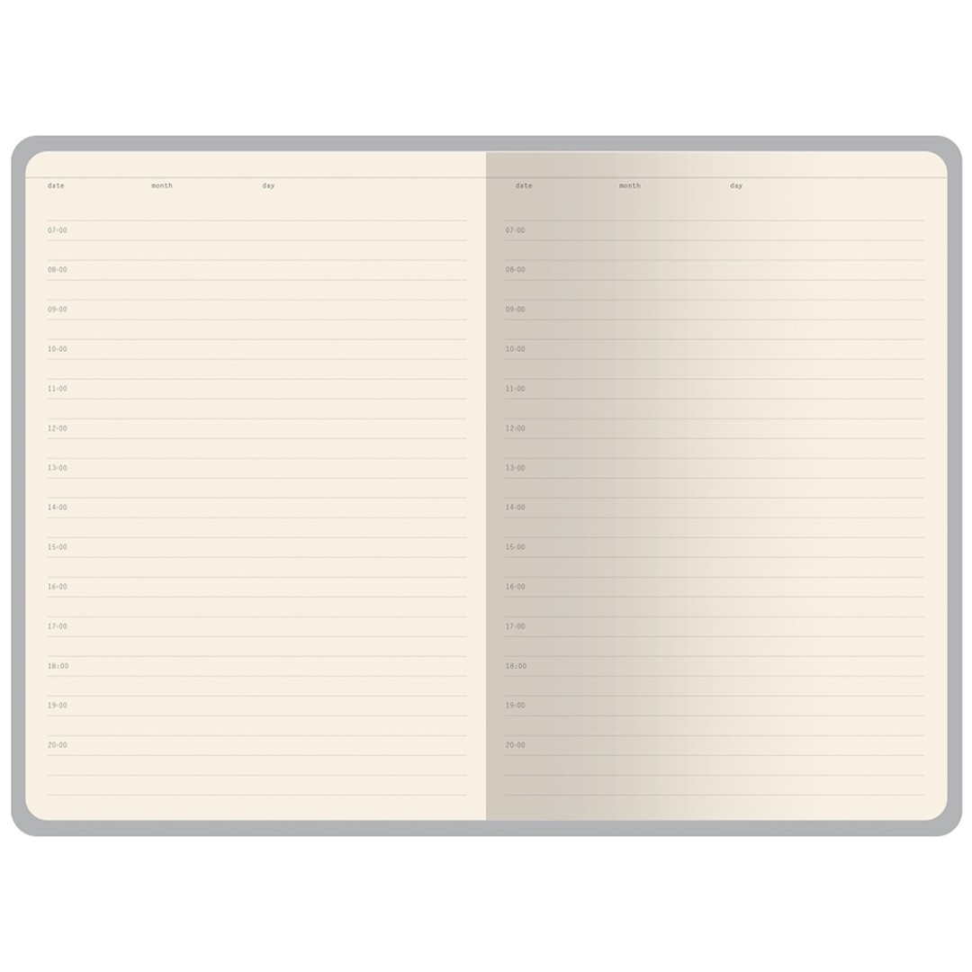 Ежедневник недатированный А5 "Amazonia", черный с золотым обрезом