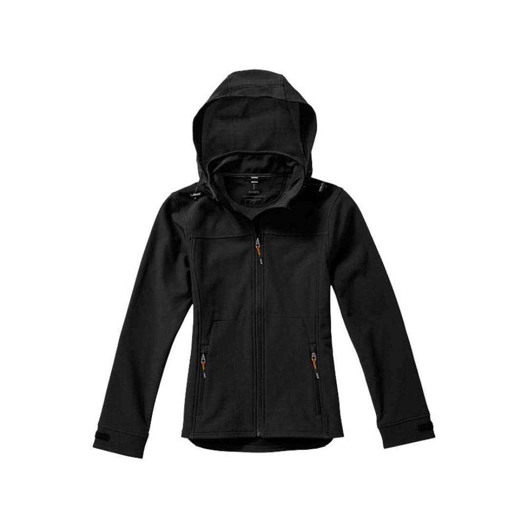 Куртка софтшел "Langley" женская, черный