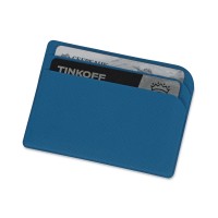 Картхолдер для 3-пластиковых карт "Favor", синий