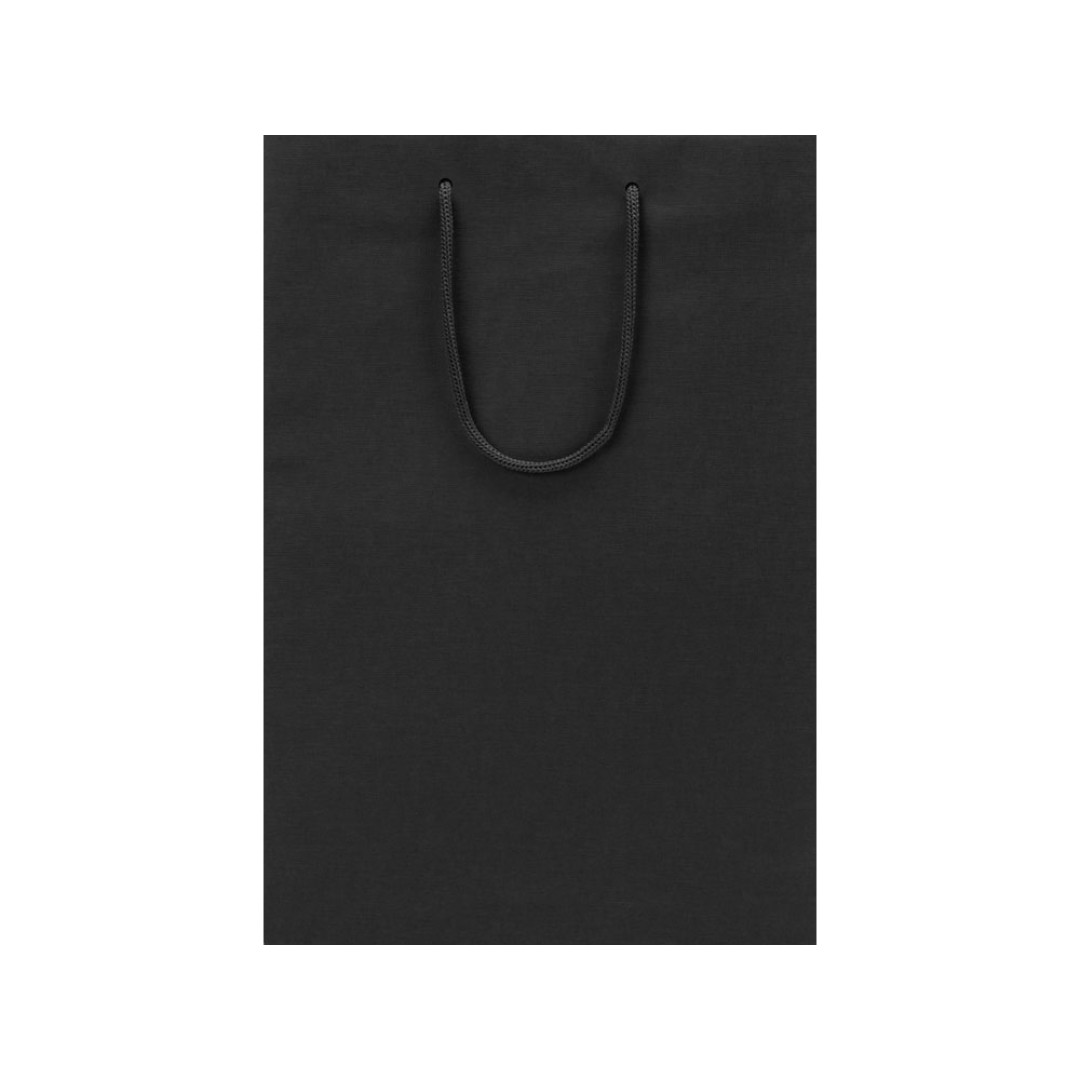 Пакет подарочный Imilit T, черный (P)
