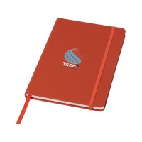 Блокнот Spectrum A5 с белыми страницами, красный кирпичный