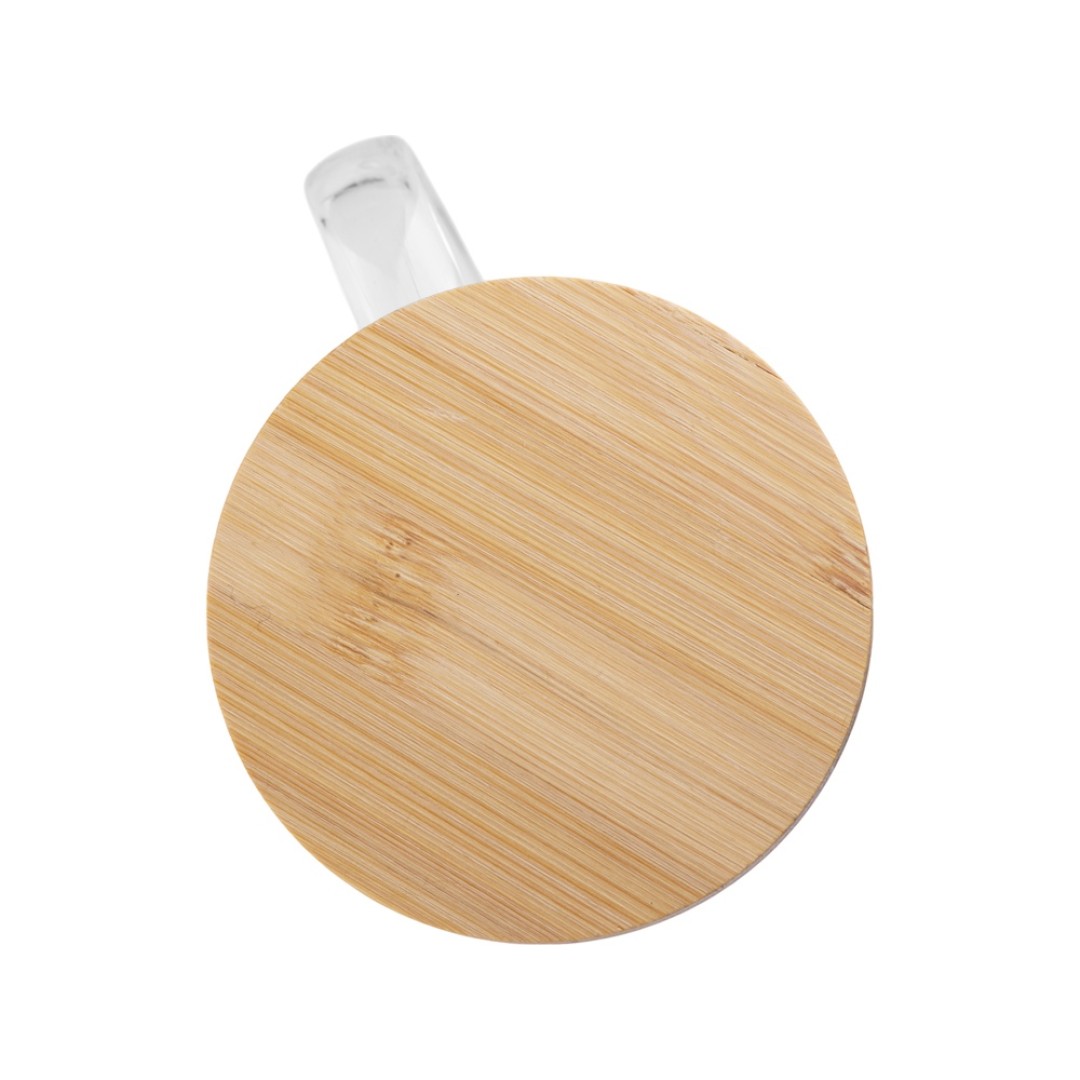 Стеклянная кружка с заварочной емкостью "Milfoil"