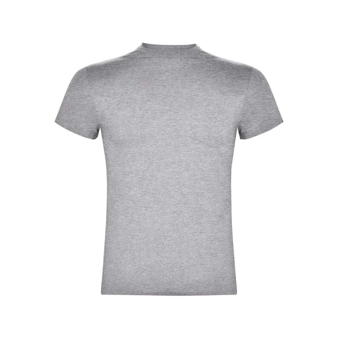 Футболка "Teckel" мужская, серый меланж