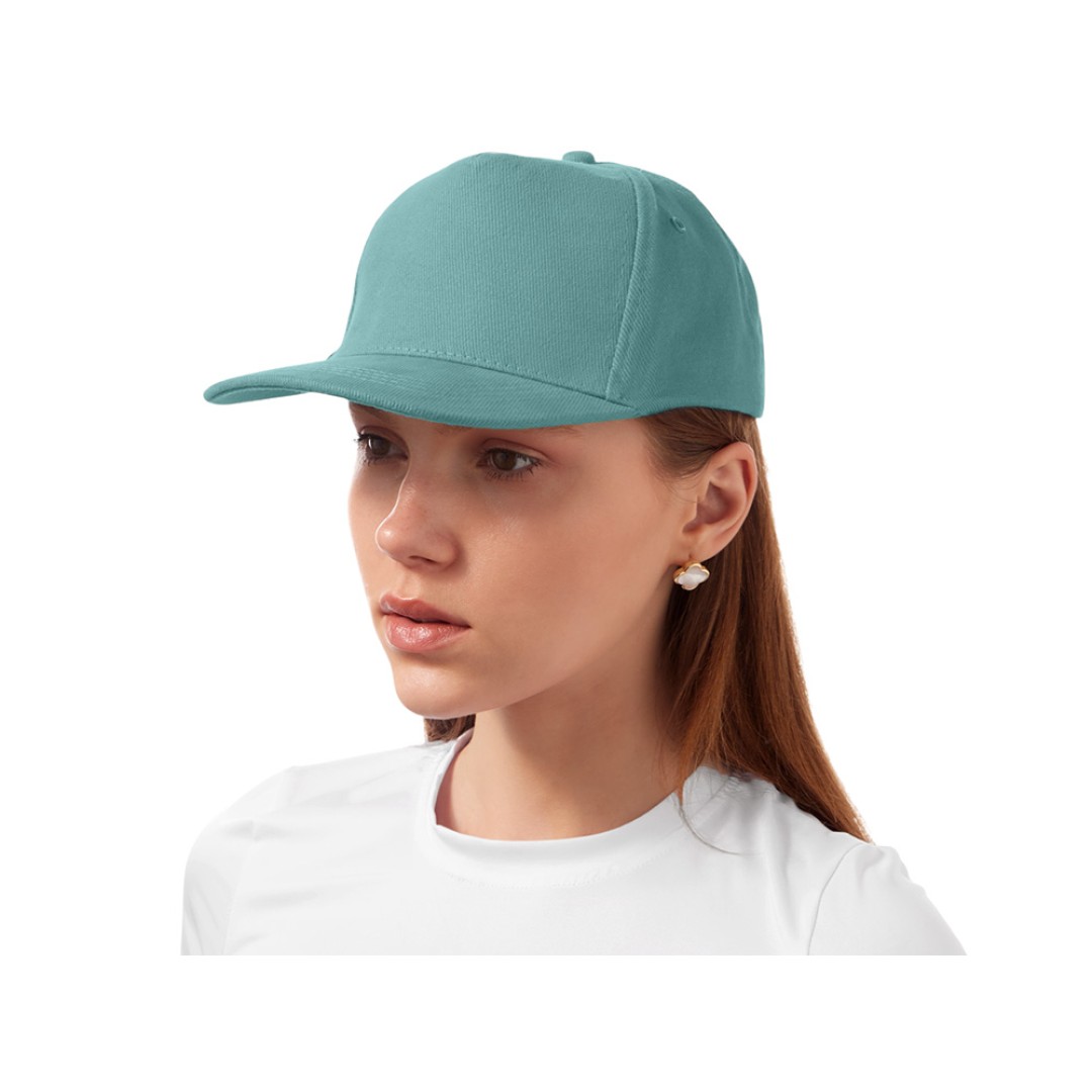 Бейсболка «Florida 350» 5-панельная, припылено-бирюзовый